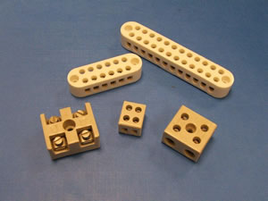 Dominos et connecteurs ceramiques